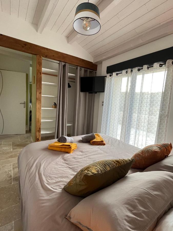 Chambre Au Calme Avec Spa Privatif Gratuit Sud Aveyron Les Palmiers Des Causses Saint-Rome-de-Tarn Extérieur photo
